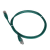 Патч-корд TWT UTP, кат.5e, 20 м, RJ45-RJ45, зеленый