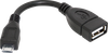 Кабель-переходник (адаптер) Micro USB(Bm)-USB(Af), черный, Defender (87300)