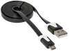 Кабель USB-Micro USB, 1 м, белый/черный Defender