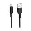 Кабель USB-Lightning 8-pin, 1 м, черный HOCO Soarer X25