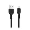Кабель USB 2.0(Am)-USB 2.0 Type-C(m), 1 м, черный HOCO