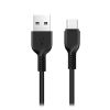 Кабель USB 2.0(Am)-USB Type-C, 2 м, черный HOCO