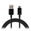 Кабель USB 2.0(Am)-Micro USB 2.0(Bm), 1 м, черный