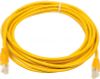 Патч-корд UTP, кат.5e, 5 м, RJ45-RJ45, желтый (630510)