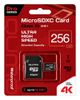 Карта памяти microSDXC Qumo 256Gb Class 10 UHS-I U3