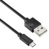 Кабель USB 2.0(Am)-Micro USB , 15 см, черный Digma
