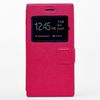Чехол-книжка для смартфона универсальный 5.5", розовый