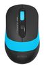 Мышь A4Tech Fstyler FG10, USB, черный/синий