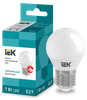 Лампа светодиодная E27 шар/G45, 7 Вт, IEK