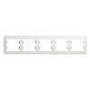Рамка Schneider Electric GLOSSA, 5-постов, белый