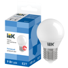 Лампа светодиодная E27 шар/G45, 9 Вт, IEK