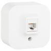 Розетка RJ-45 открытый монтаж, Legrand Quteo
