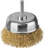 Кордщетка, для дрели Зубр ⌀ 75 мм, чашеобразная