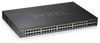 Коммутатор ZYXEL GS1920-48HPv2, 48x1 Гбит/с, combo RJ-45/SFP 6x1