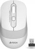 Мышь A4Tech Fstyler FG10, USB, белый/серый