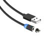 Кабель USB 2.0(Am)-Lightning 8-pin, 1 м, черный Jet.A