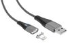 Кабель USB 2.0(Am)-Lightning 8-pin, 1 м, серый Jet.A