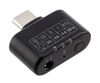 Переходник (адаптер) USB Type-C(M)-Jack 3.5mm(F), черный, Hama Premium (00135747)