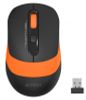 Мышь A4Tech FG10S, USB, черный/оранжевый