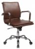 Кресло офисное Бюрократ CH-993-LOW, коричневый