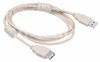 Кабель-удлинитель USB(Am)-USB(Af), 1.8 м, серый, Buro