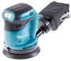 Эксцентриковая шлифовальная машина Makita DBO180Z, 12.5 см