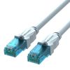 Патч-корд Vention UTP, кат.5e, 3 м, RJ45-RJ45, серый (VAP-A10-S300)