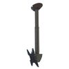 Кронштейн потолочный для TV/монитора 13"-46", WIZE Pro C37 24A, до 36 кг