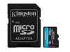 Карта памяти microSDXC Kingston 256Gb Class 10 UHS-I U3 (SDCG3/256GB)