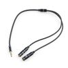 Кабель Jack 3.5mm(M) 2xJack 3.5mm(F), 20 см, Cablexpert