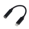 Переходник (адаптер) Lightning 8-pin(M)-Jack 3.5mm(F), черный, Cablexpert (CCA-LM3.5F-01)