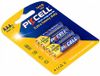 Батарейка PKCELL R03P-4B, AAA (LR03/24А), 1.5V, 4 шт