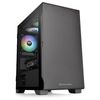 Корпус Thermaltake S100 TG, Micro-Tower, без БП, черный
