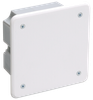 Коробка распаячная 9.2 см x 9.2 см, скрытый монтаж