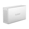 Док-станция Orico WS200U3, 2x3.5", серебристый