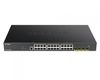 Коммутатор D-Link DGS-1250-28XMP, 24x1 Гбит/с, SFP/uplink: SFP+x4