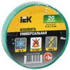 Изолента IEK UIZ-13-10-K06, 130 мкм/1.5 см/20 м, зеленая