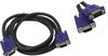 Кабель VGA(15M)-VGA(15M), 1.8 м, Defender