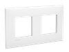 Рамка DKC ARTLEBEDEV Avanti, 2-поста, белый
