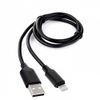 Кабель USB-Lightning 8-pin, 1 м, черный Cablexpert Classic 0.2