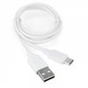 Кабель USB-Micro USB, 1 м, белый Cablexpert Classic 0.2