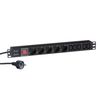 Блок розеток (PDU), кол-во розеток: 10, ExeGate ServerPro PDU-19H009 (EX280867RUS)