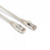 Патч-корд Hyperline FTP, кат.6, 1 м, RJ45-RJ45, серый (PC-LPM-STP-RJ45-RJ45-C6-1M-LSZH-GY)