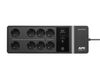 ИБП APC Back-UPS ES, 650 VA, 400 Вт, черный