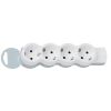 Колодка удлинителя Legrand 4X2К+З (695009)