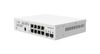 Коммутатор MikroTik Cloud Smart Switch, 8x1 Гбит/с, SFP/uplink: SFP+x2