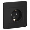 Розетка Schneider Electric Blanca, однопостовая, черный