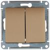 Выключатель Schneider Electric, 2кл., титан