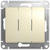 Выключатель Schneider Electric, 3кл., бежевый