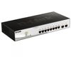 Коммутатор D-Link DGS-1210-10, 8x1 Гбит/с, SFP 2x1